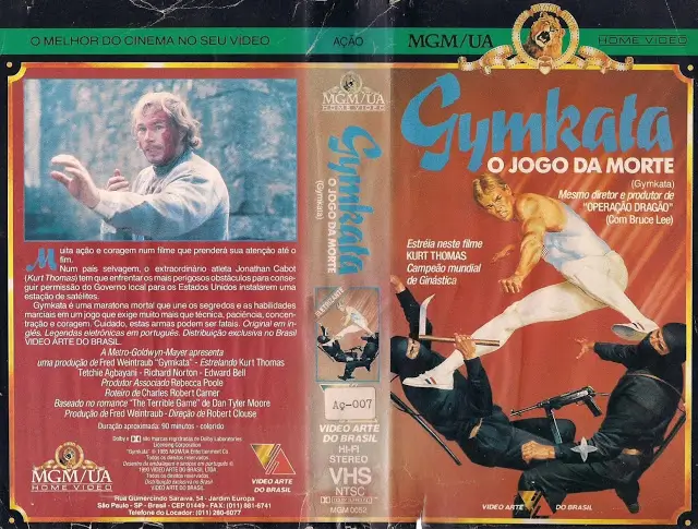 (1985) gymkata o jogo da morte cover