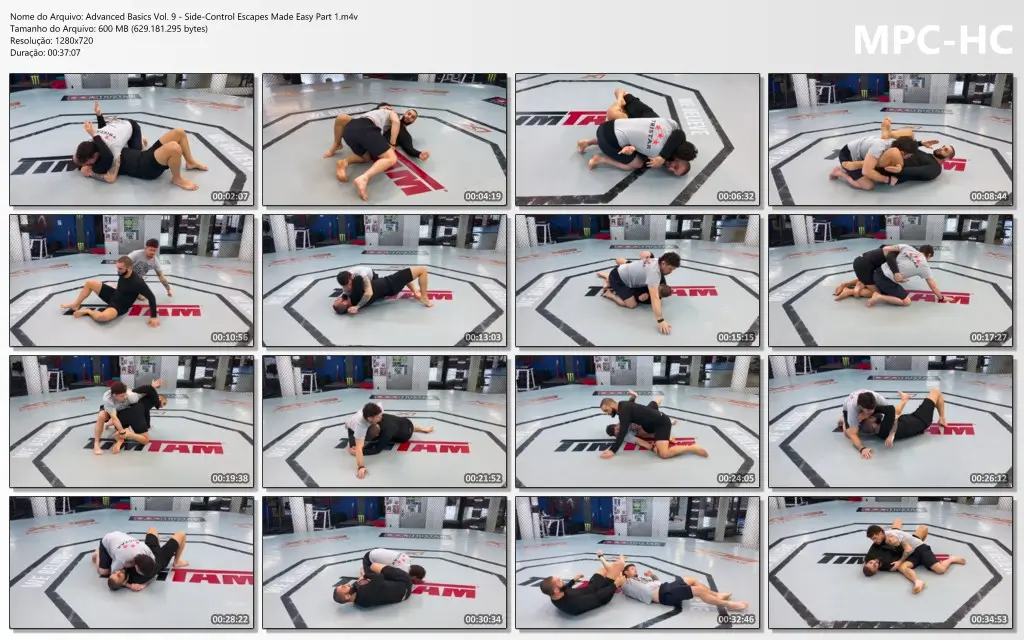 Advanced basics vol. 9 side control escapes made easy part 1.m4v thumbs