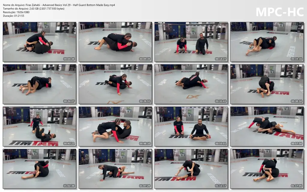 Firas zahabi advanced basics vol 29 half guard bottom made easy.mp4 thumbs