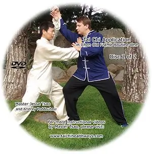 Tai chi application in chen old frame routine one [disc2] cover