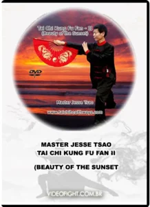 Tai chi kung fu fan ii beauty of the sunset (xiyangmei)