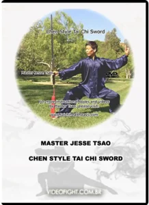 Traditional chen style tai chi sword