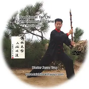 Traditional tai chi eight immortals cane, routine 1 cover