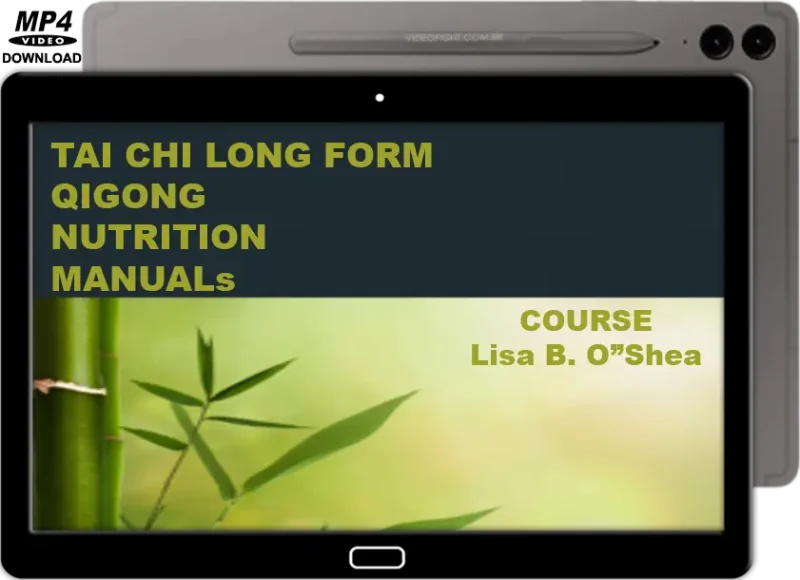 Lisa o shea tai chi long form qigong nutrition manuals