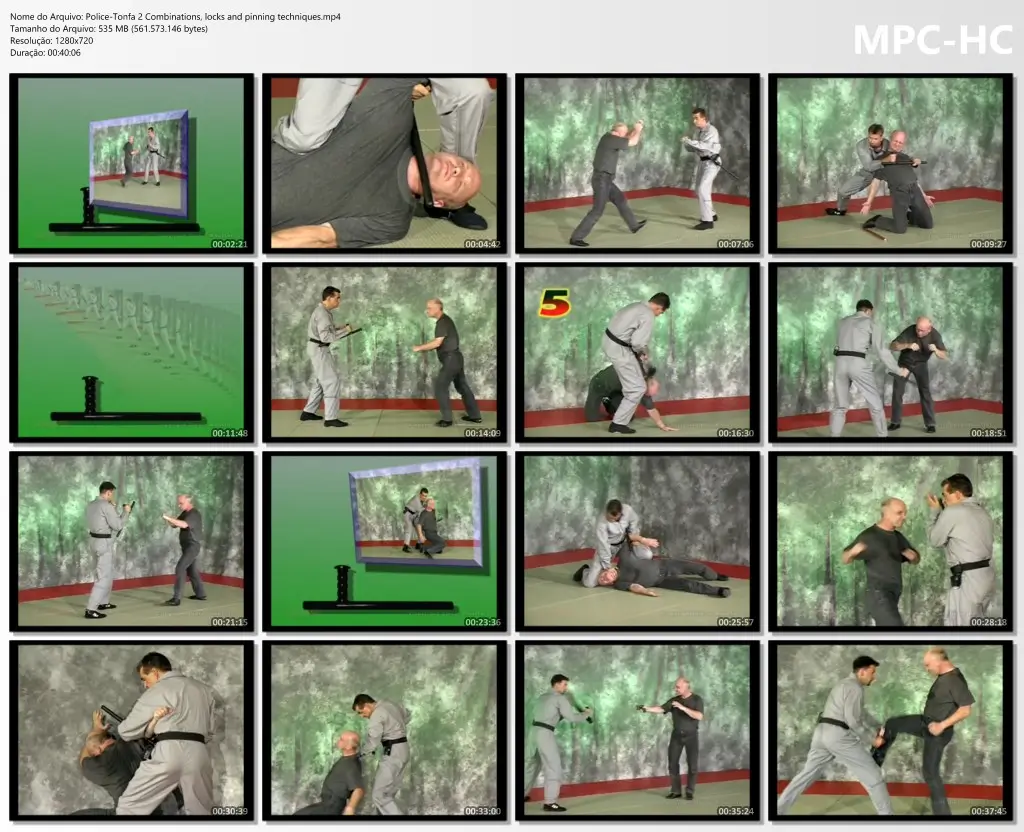 Police tonfa 2 combinations, locks and pinning techniques.mp4 thumbs