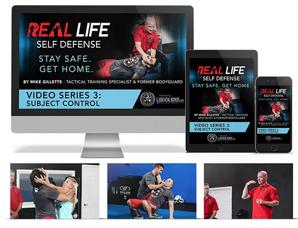 Real life sel defense controlling the subject cover