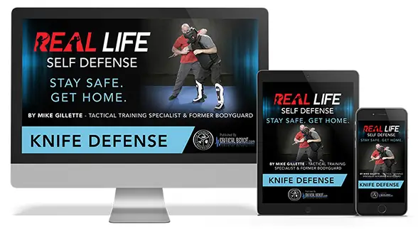 Real life sel defense knife defense cover