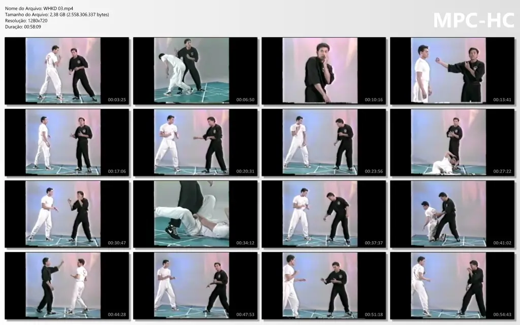 Al dacascos wun hop kuen do #03 how to counter kicks vhs