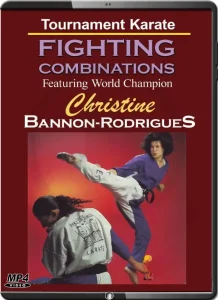 Christine bannon rodrigues – champion tournament karate fighting combinations