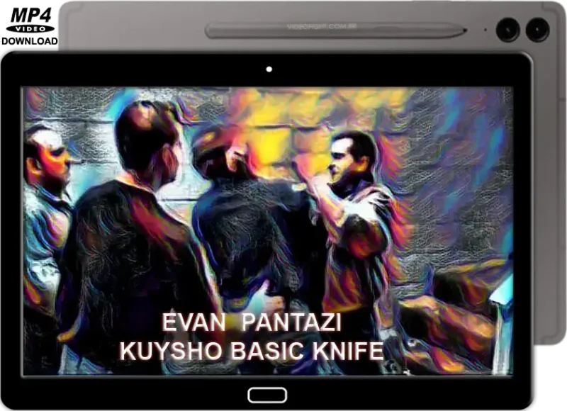 Evan pantazi kyusho basic knife training course