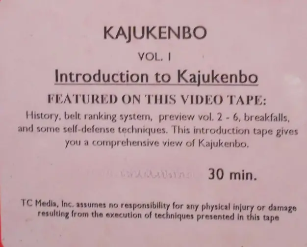 Kajukenbo vol.01 introduction to kajukenbo mp4