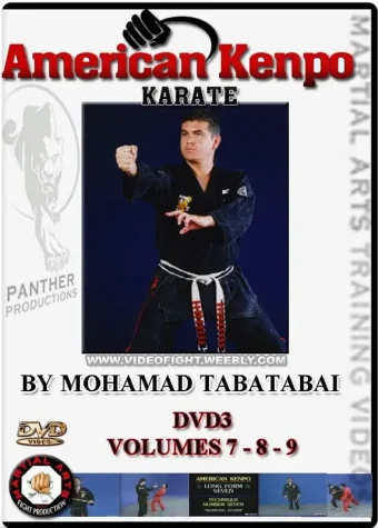 Mohamad tabatabai american kempo karate vol.07 08 09
