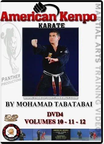 Mohamad tabatabai american kempo karate vol.10 11 12