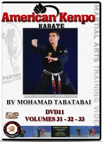 Mohamad tabatabai american kempo karate vol.31 32 33