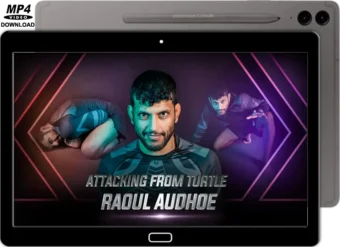 Raoul audhoe attacking from turtle