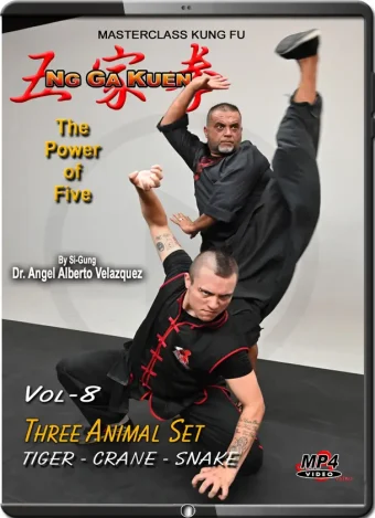 Angel velazquez ng ga kuen kung fu vol.08 three animal set
