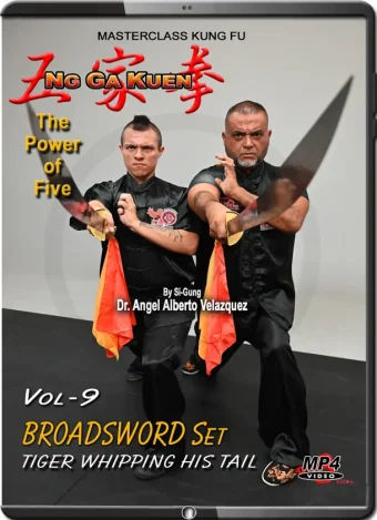 Angel velazquez ng ga kuen kung fu vol.09 broadswords set