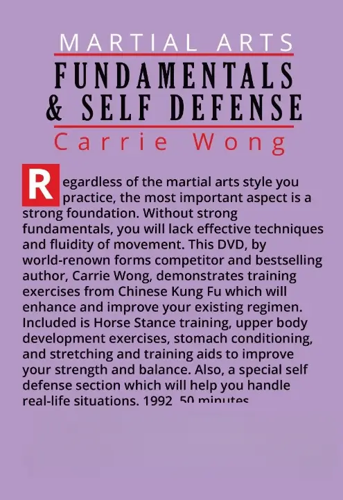 Carrie wong martial arts fundamentals & self defense mp4