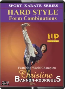 Christine bannon rodrigues hard style form tournament karate combinations