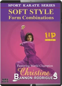 Christine bannon rodrigues soft style form tournament karate combinations