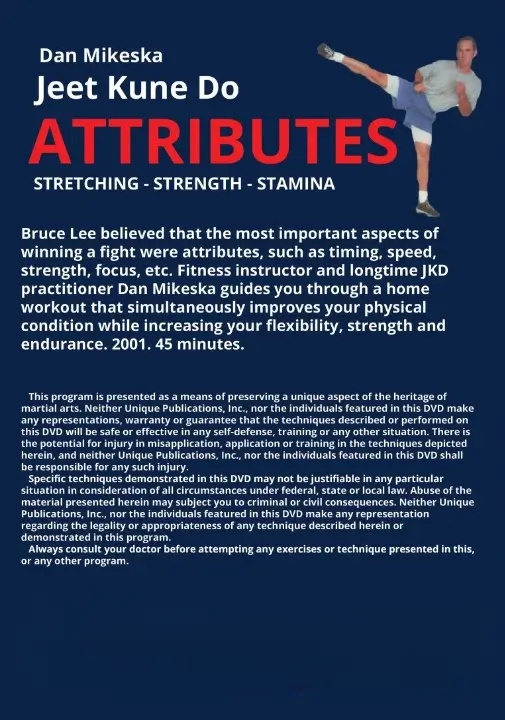 Dan mikeska jeet kune do attributes stretching strenght stamina home workout cover