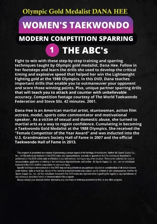 's taekwondo modern competition sparring vol.01 mp4