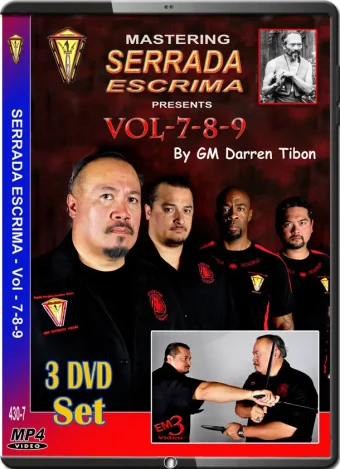 Darren tibon mastering serrada escrima vol.07 08 09