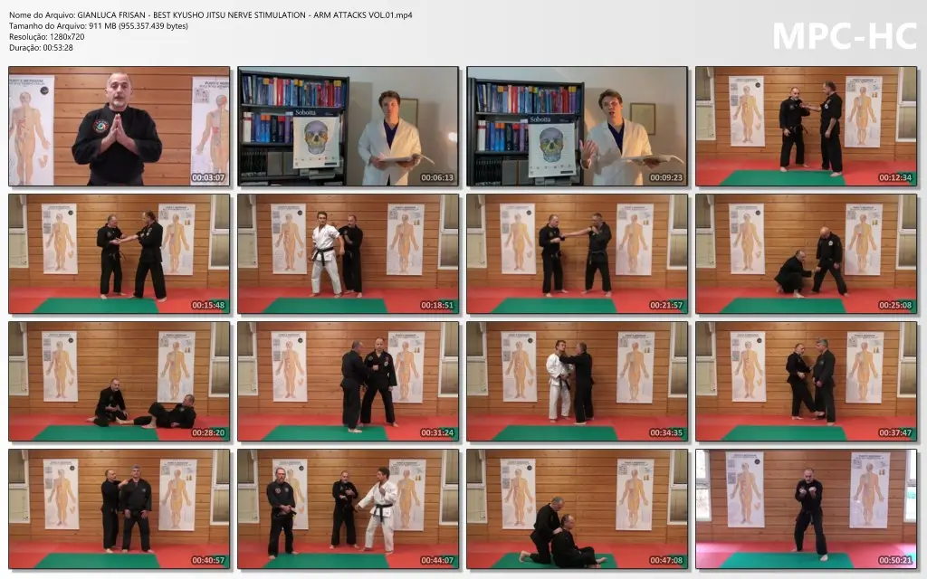 GIANLUCA FRISAN BEST KYUSHO JITSU NERVE STIMULATION ARM ATTACKS VOL.01.mp4 thumbs