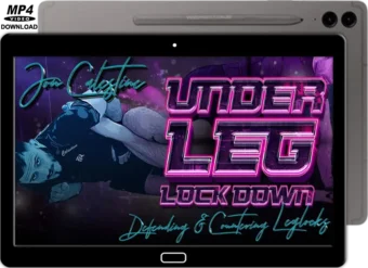 Jon calestine under leglockdown defending & countering leglocks