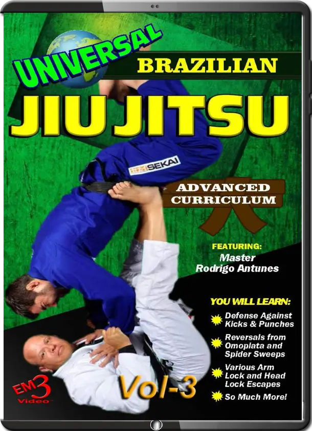 RODRIGO ANTUNES UNIVERSAL BRAZILIAN JIU JITSU VOL.03