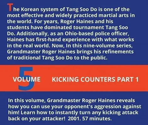 Roger haines tang soo do and beyond vol.05 kicking counter part01 mp4