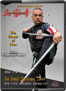 Angel velazquez ng ga kuen kung fu vol.19 the three sectional staff