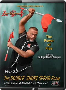 Angel velazquez ng ga kuen kung fu vol.22 the double short spear form