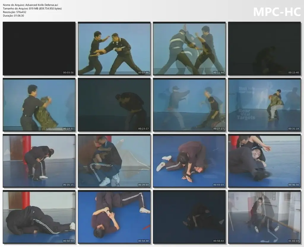 Advanced knife defense.avi thumbs