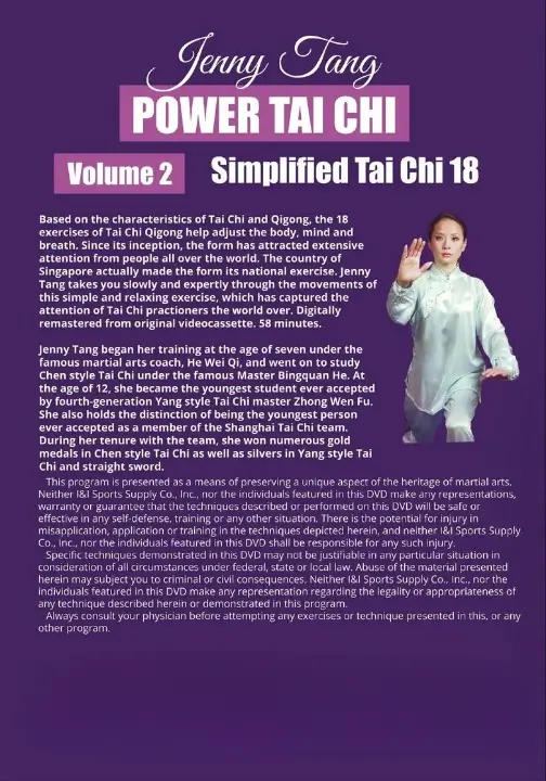 Jenny tang power tai chi vol.02 simplified taichi 18 mp4