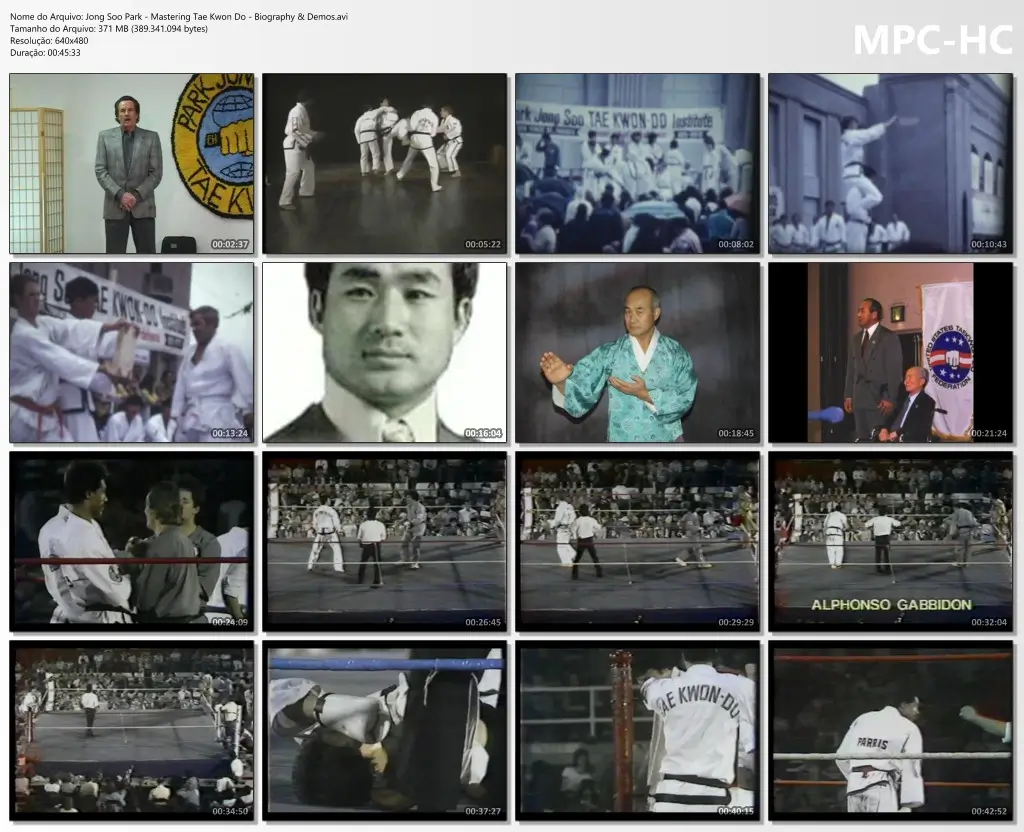 Jong soo park mastering tae kwon do biography & demos.avi thumbs