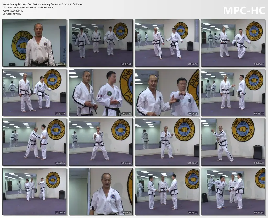 Jong soo park mastering tae kwon do hand basics.avi thumbs