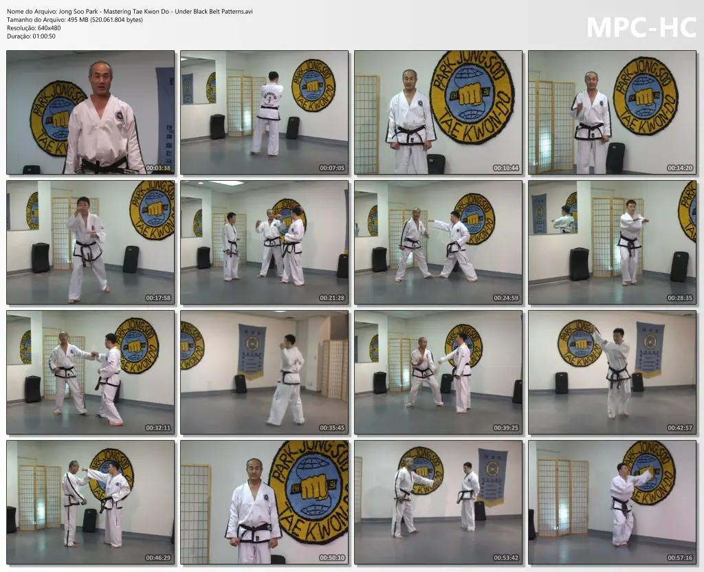 Jong soo park mastering tae kwon do under black belt patterns.avi thumbs