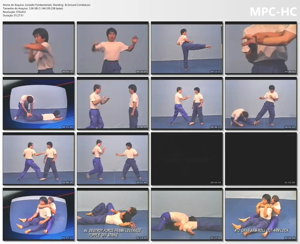 Junsado fundamentals, standing & ground combat.avi thumbs