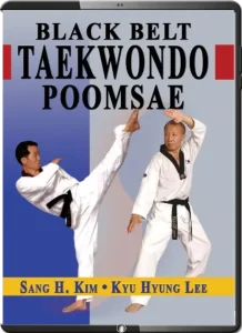 Sang h. kim w.t.f. taekwondo official black belt poomse