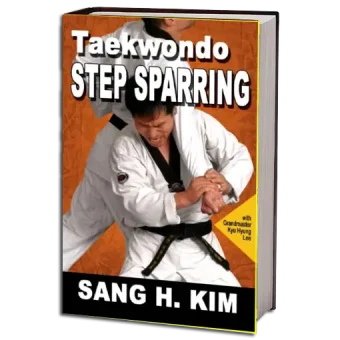 Taekwondo step sparring turtle press