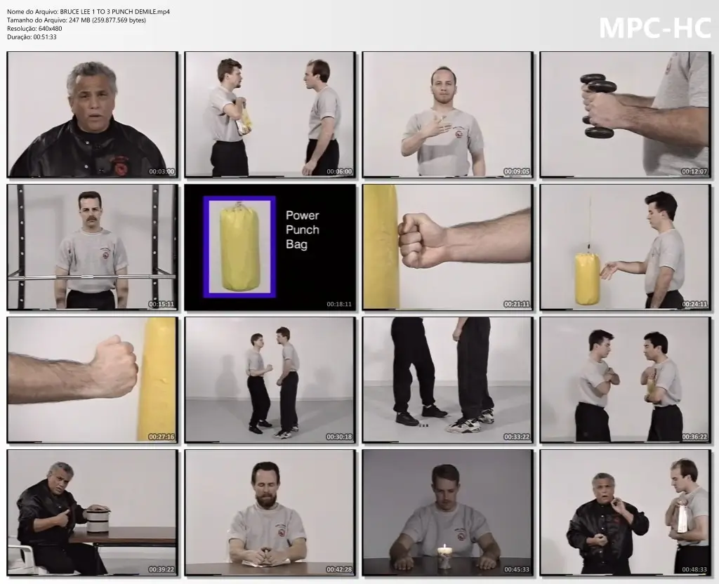 Bruce lee 1 to 3 punch demile.mp4 thumbs