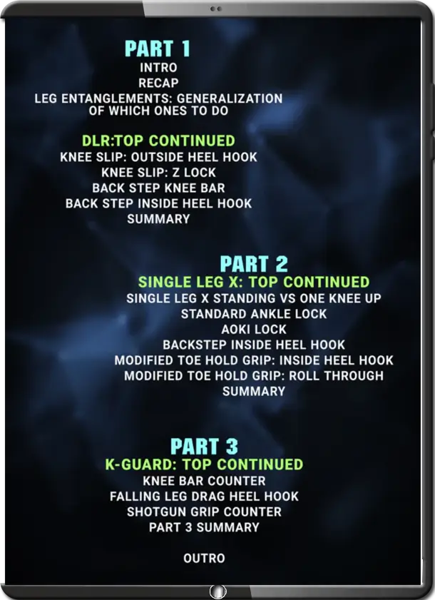 Junny ocasio – precision leg entanglements vol.03 cover