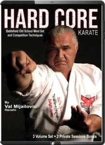 Val mijailovic hard core karate 5 volumes set