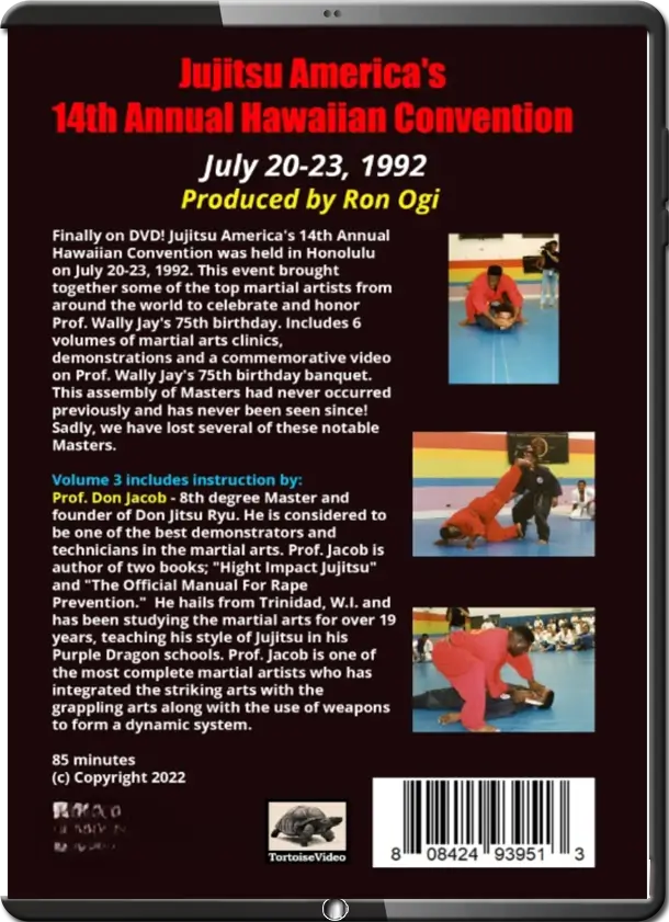 Wally jay – don jacob – jujitsu america’s 14th annual hawaiian convention vol.03 cover
