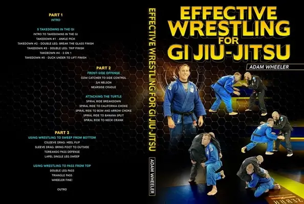 ADAM WHEELER EFFECTIVE WRESTLING FOR JIU JITSU COVER