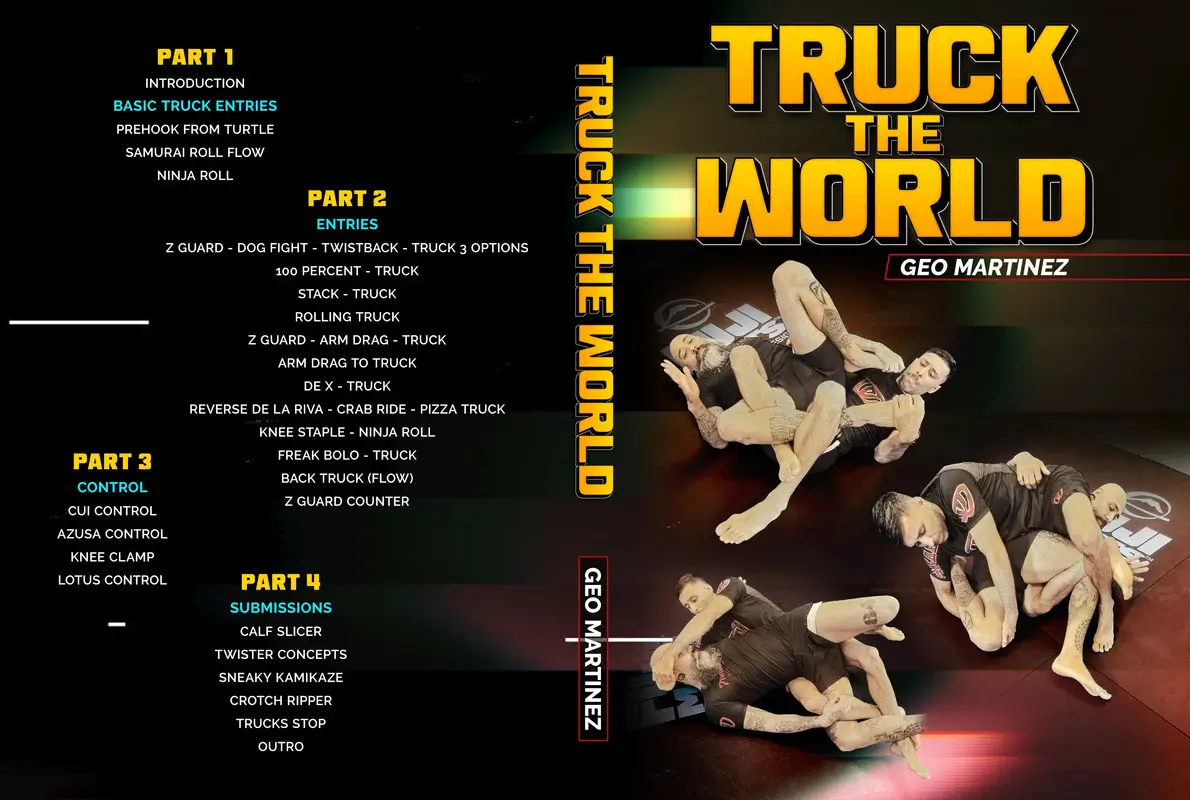 GEO MARTINEZ TRUCK THE WORLD COVER