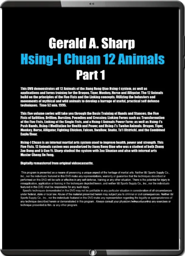 GERALD A. SHARP HSING I CHUAN 12 ANIMALS VOL.01 C