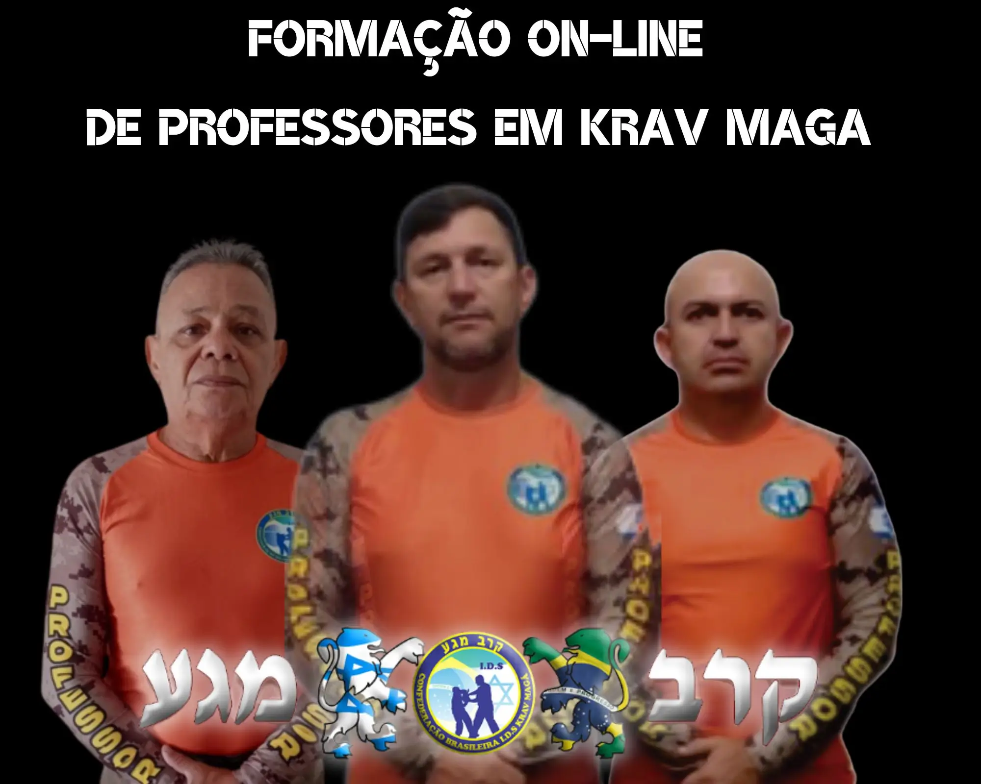 MESTRE ROBERANES SANTOS FORMAÇÃO ON LINE DE PROFESSORES EM KRAV MAGA CBKM .
