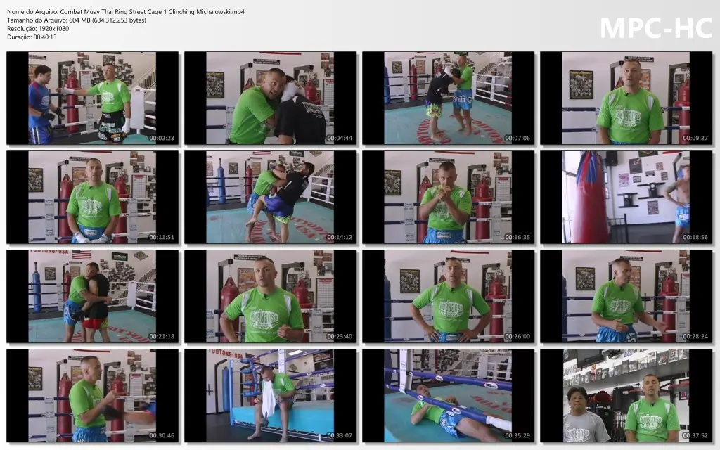 Combat Muay Thai Ring Street Cage 1 Clinching Michalowski.mp4 thumbs